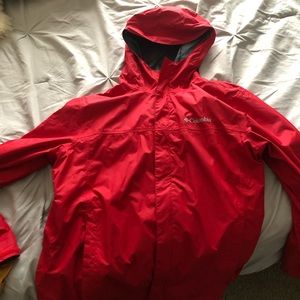 Columbia rain jacket